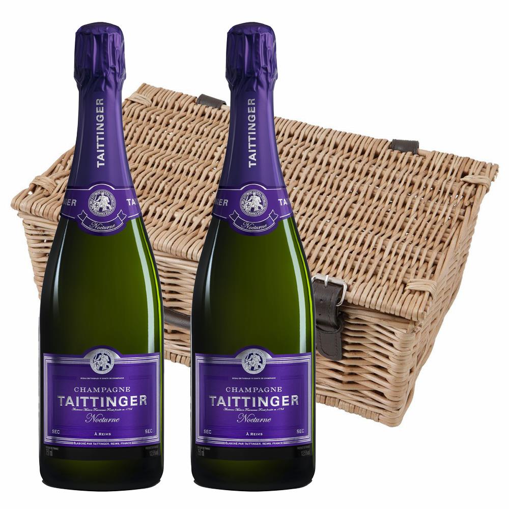 Taittinger Nocturne Champagne 75cl Twin Hamper (2x75cl)